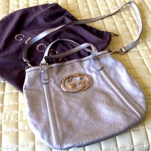 Authentic Gucci leather bag